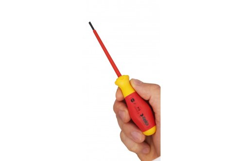 Отвертка диэлектрическая шлицевая SL3.0х0.5х100 Felo 91303090  картинка